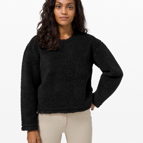 lululemon fuzzy sweater